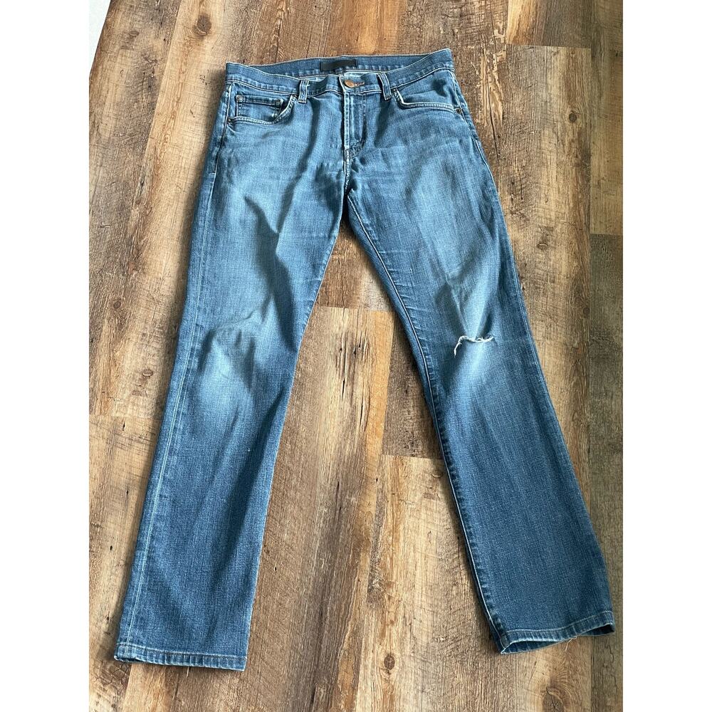 J Brand "Kane" distressed jean  straight leg  31's